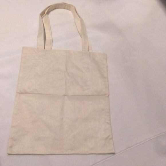 Taylor Swift Tote Bag The Eras Tour Canvas Taylor Images Album Cream 13" X 14" - Picture 5 of 10